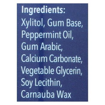 Spry Xylitol Gum - Peppermint - Case of 6 - 30 Count