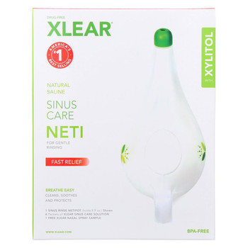 Xlear Neti Pot - Sinus Care - 1 kit - 1 each