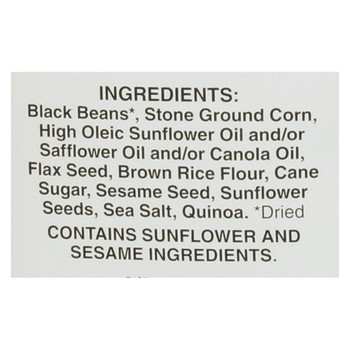 Food Should Taste Good Multigrain Bean Chips -Black Bean - Case of 12 - 5.5 oz