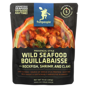Fishpeople - Wild Seafood Bouillabaisse - Case of 12 - 10 oz. Fishpeople - Wild Seafood Bouillabaisse - Case of 12 - 10 oz.