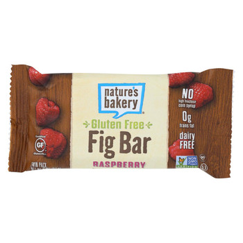 Nature's Bakery Gluten Free Fig Bar - Raspberry - Case of 12 - 2 oz. Nature's Bakery Gluten Free Fig Bar - Raspberry - Case of 12 - 2 oz.