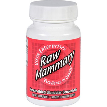Ultra Glandulars Mammary - Raw - 60 Tablets Ultra Glandulars Mammary - Raw - 60 Tablets