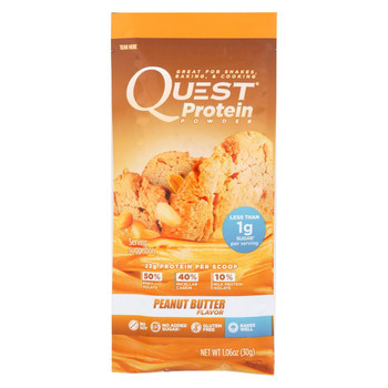 Quest Protein Powder - Peanut Butter - 1.06 oz - case of 12
