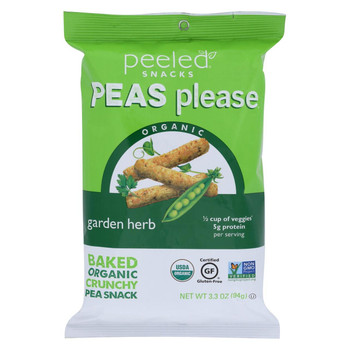 Peeled Peas Please - Garden Herb - Case of 12 - 3.3 oz.