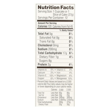 Simple Mills Almond Flour Vanilla Cake Mix - Case of 6 - 11.5 oz.