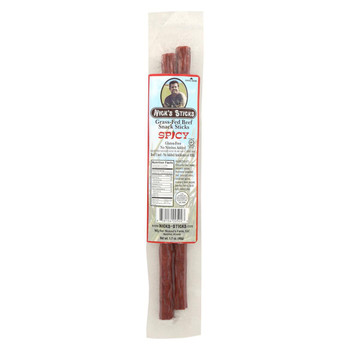 Nick's Sticks Snack Sticks - Spicy Beef - Case of 25 - 1.7 oz.