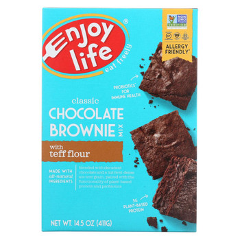 Enjoy Life - Baking Mix - Brownie Mix - Gluten Free - 14.5 oz - case of 6