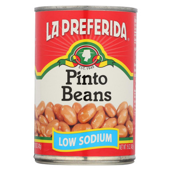 La Preferida Beans - Pinto - Case of 12 - 15 oz.