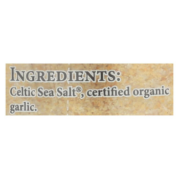 Celtic Sea Salt - Sea Salt - Garlic Salt - Case of 6 - 3 oz.