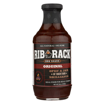Rib Rack - Bbq Sauce Original - CS of 6-19 OZ Rib Rack - Bbq Sauce Original - CS of 6-19 OZ