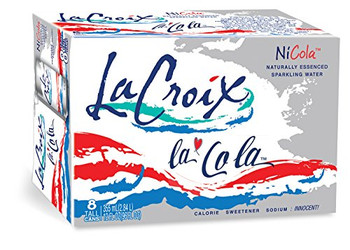Lacroix Sparkling Water - Nicola - Case of 3 - 8/12 fl oz Lacroix Sparkling Water - Nicola - Case of 3 - 8/12 fl oz