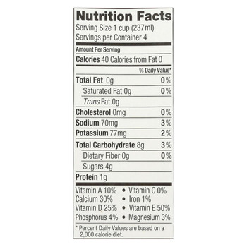 Suzie's Quinoa Milk Beverage - Unsweetened Vanilla - Case of 6 - 33.8 Fl oz.
