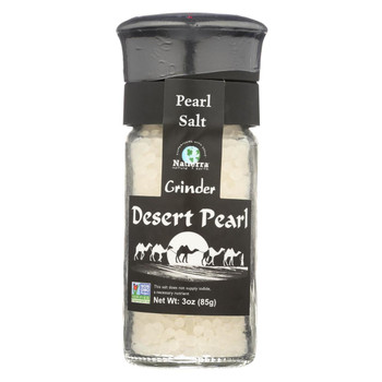 Natierra Himalania Pearl Salt Grinder - Desert - Case of 6 - 3 oz.