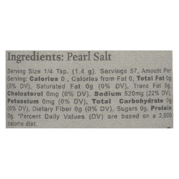 Natierra Himalania Pearl Salt Grinder - Desert - Case of 6 - 3 oz.