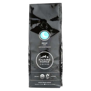 Kicking Horse Coffee - Whole Bean - Decaf - Case of 6 - 10 oz.