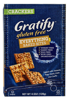 Gratify Everything Baked Bites - Case of 12 - 4.5 oz.