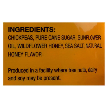 Biena Chickpea Snacks - Honey Roasted - Case of 8 - 5 oz. Biena Chickpea Snacks - Honey Roasted - Case of 8 - 5 oz.