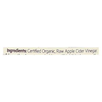 De Nigris - Organic Apple Cider Vinegar - Case of 6 - 34 FL oz.