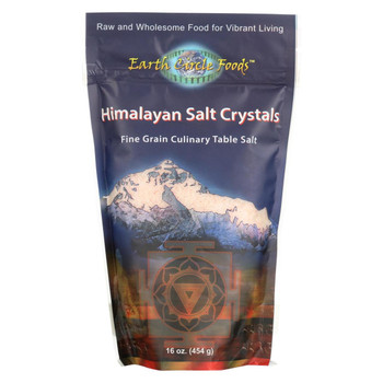 Earth Circle Organics Himalayan Salt Crystals - Culinary - 16 oz