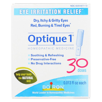 Boiron - Optique 1 Eye Drops - 30 Count Boiron - Optique 1 Eye Drops - 30 Count