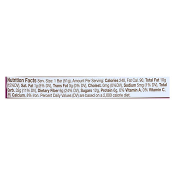 Go Raw - Organic Sprouted Bar - Raisin Crunch - Case of 20 - 1.8 oz.