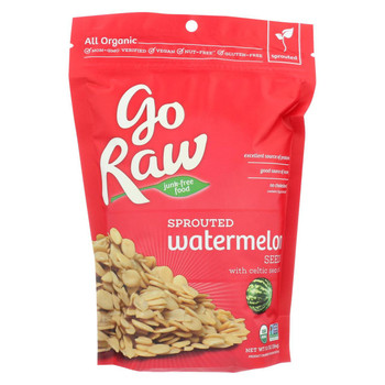 Go Raw - Organic Sprouted Seeds - Watermelon - Case of 8 - 10 oz. Go Raw - Organic Sprouted Seeds - Watermelon - Case of 8 - 10 oz.