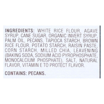 Back To Nature Pecan Blondie Cookies - Salted Caramel - Case of 6 - 8 oz.