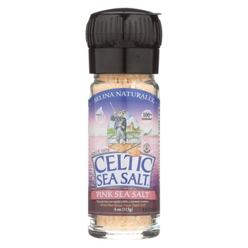 Celtic Sea Salt - Grinder - Sea Salt Pink Glass Grinder - Case of 6 - 3 oz. Celtic Sea Salt - Grinder - Sea Salt Pink Glass Grinder - Case of 6 - 3 oz.