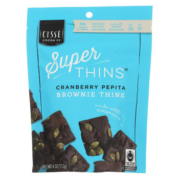 Cisse Super Thins - Cranberry Pepita - Case of 12 - 4 oz Cisse Super Thins - Cranberry Pepita - Case of 12 - 4 oz