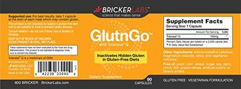 Bricker Labs - GlutnGo - 90 Capsules Bricker Labs - GlutnGo - 90 Capsules