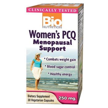 Bio Nutrition Inc Womens PCQ - Menopausal Support - 30 Vegetarian Capsules Bio Nutrition Inc Womens PCQ - Menopausal Support - 30 Vegetarian Capsules
