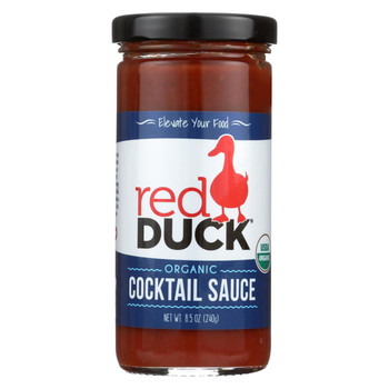 Red Duck Organic Cocktail Sauce - Case of 6 - 8 Fl oz.