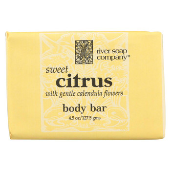 River Soap Company Bar Soap - Sweet Citrus - 4.5 oz