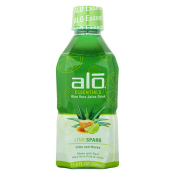 Alo - Drink Limespark - Case of 12-11.8 fl oz. Alo - Drink Limespark - Case of 12-11.8 fl oz.