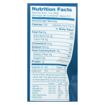 Dang Onion Chips - Sea Salt - Case of 12 - 2.3 oz.