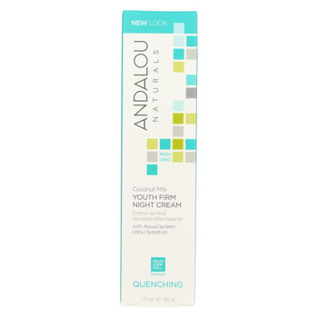 andalou Naturals Coconut Milk - Youth Firm Night Cream - 1.7 oz andalou Naturals Coconut Milk - Youth Firm Night Cream - 1.7 oz