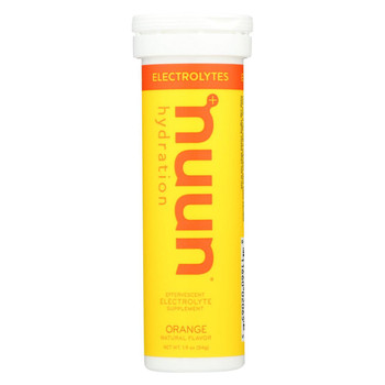 Nuun Hydration Drink Tab - Active - Orange - 10 Tablets - Case of 8 Nuun Hydration Drink Tab - Active - Orange - 10 Tablets - Case of 8