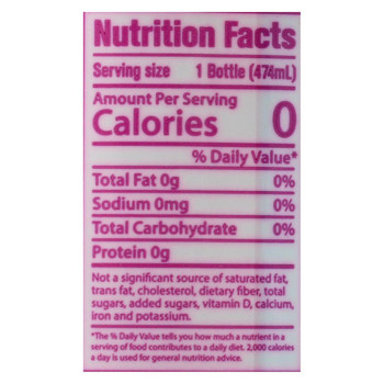 Hint Raspberry Water - Black Raspberry - Case of 12 - 16 Fl oz. Hint Raspberry Water - Black Raspberry - Case of 12 - 16 Fl oz.