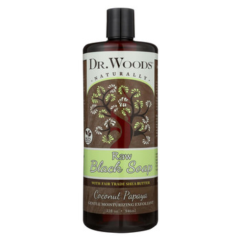 Dr. Woods Naturals Black Soap - Shea Vision - Coconut - 32 oz Dr. Woods Naturals Black Soap - Shea Vision - Coconut - 32 oz
