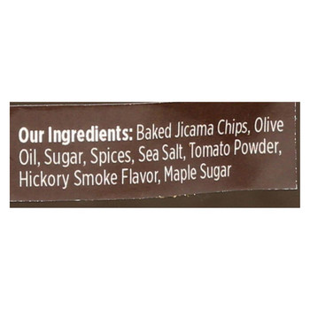 Jicachips Jicama Chips - Smoked BBQ - Case of 8 - 0.9 oz. Jicachips Jicama Chips - Smoked BBQ - Case of 8 - 0.9 oz.