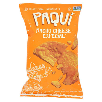 Paqui Tortilla Chip - Nacho Cheese Special - Case of 12 - 5.5 oz. Paqui Tortilla Chip - Nacho Cheese Special - Case of 12 - 5.5 oz.
