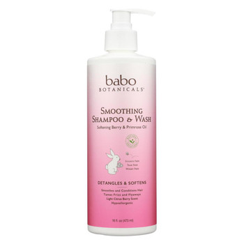 Babo Botanicals - Shampoo - Softening Berry and Primrose Oil - 1 Each - 16 fl oz. Babo Botanicals - Shampoo - Softening Berry and Primrose Oil - 1 Each - 16 fl oz.