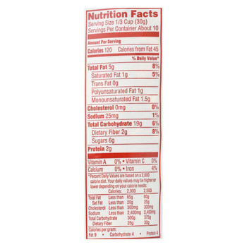Van's Natural Foods Gluten Free Granola - Banana Nut - Case of 6 - 11 oz.