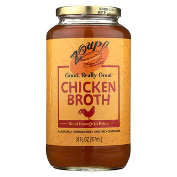 Zoup! Good Really Good - Bone Broth - Chicken - Case of 6 - 31 fl oz.