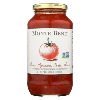 Monte Bene - Sauce Garlic Marinara - CS of 6-24 FZ