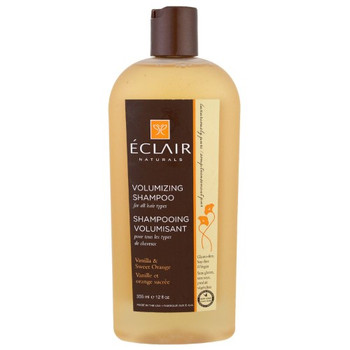 Eclair Naturals Volumizing Shampoo - Vanilla and Sweet Orange - 12 Fl oz.