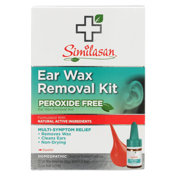 Similasan Ear Wax Relief Ear Drops and Ear Wax Removal Kit - 1 Kit Similasan Ear Wax Relief Ear Drops and Ear Wax Removal Kit - 1 Kit