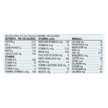 Plum Kids Baby Grow Well - Organic Infant Formula - Case of 4 - 21 oz. Plum Kids Baby Grow Well - Organic Infant Formula - Case of 4 - 21 oz.