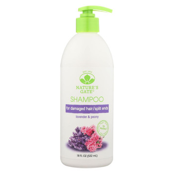 Nature's Gate Lavender Peony Replenishing Shampoo - 18 Fl oz.