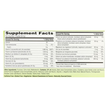 Emergen - C Super Fruit Drink - Pomegranate Power - 30 Count Emergen - C Super Fruit Drink - Pomegranate Power - 30 Count